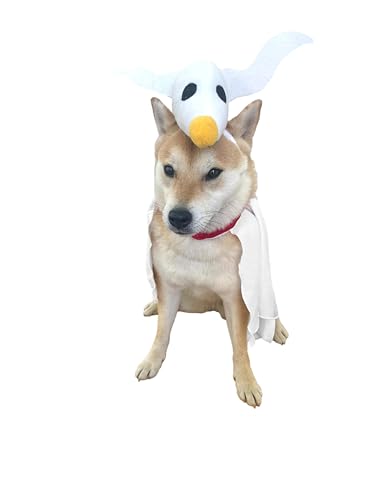 Disfraz de Fantasma para Perro ComfyCamper Talla Large miniatura 3