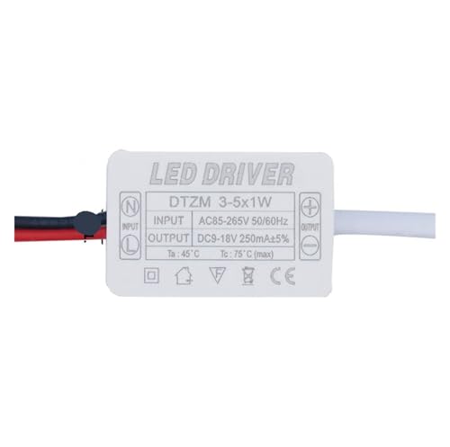 Alimentation à courant constant LED 300 mA éclairage de salon stable