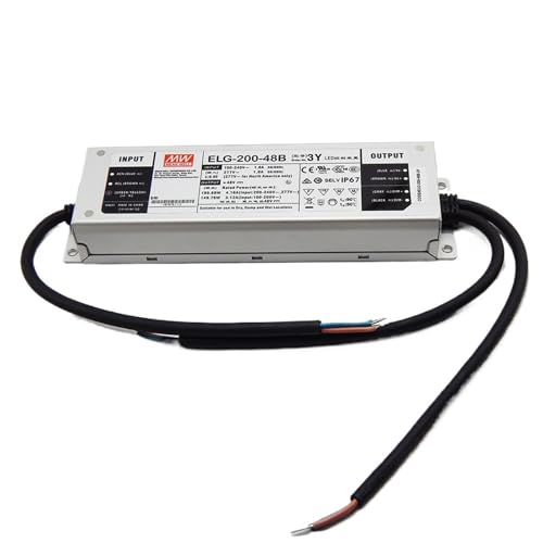 Alimentation LED 48V 200W variable IP67 pour éclairage extérieur fiable