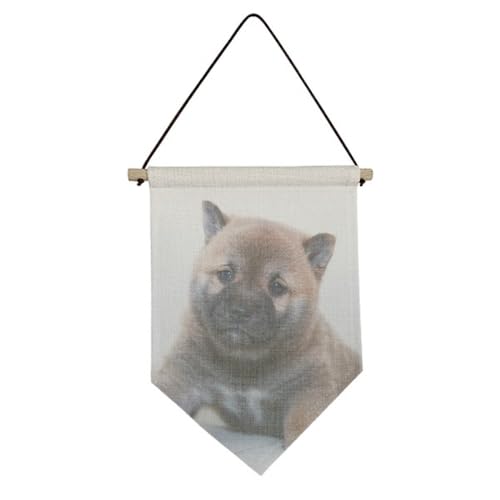 Drapeau en toile Pippy suspendu est le cadeau idéal pour amoureux de chiens