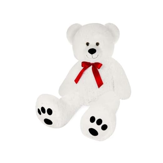 Deuba Riesen Teddy XL-XXXL Teddybär 100-175cm samtig weiches Kuscheltier Plüschbär Plüschtier Farbwahl