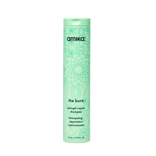 the kure bond repair shampoo, 275ml | amika