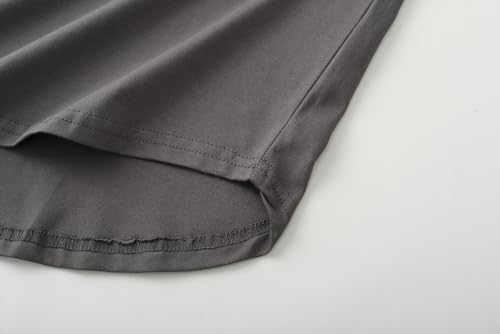 Image of KLIEGOU Men's 100% Cotton Longline T-Shirt, Pre-Shrunk Soft