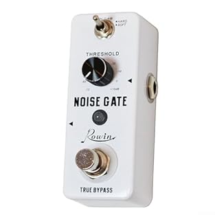 *Rowin LEF-319 Guitar Noise Gate Pedal Noise Killer Pedals Noise Suppression Effects For Electric Guitar Hard Soft 2 Modes *Noise Gate pedal Reduces the noise from input signal without lowering the quality of your original signal.Adjusting the noise ...