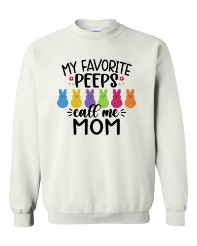 My Favorite Peeps Call Me Mom Sweatshirt, Easter Mom Sweatshirt, Easter Mom Gift, Easter Mama Hoodie, Mama Easter Bunny2