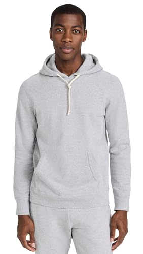 Product Image of the REIGNING CHAMP Men's Midweight Terry Slim Hoodie, Heather Grey, M