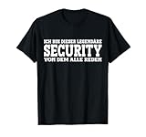 Lustiges Security Geschenk Security Spruch