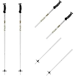 Patines Esqui Nordico K2 Skis Style Composite bastón de Esqui, Mujer, White, 110 cm