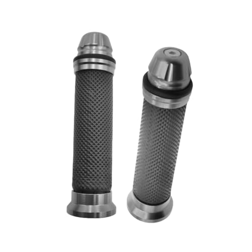 Poignées guidon moto CNC 22mm en aluminium anodisé haute précision pour un pilotage stable
