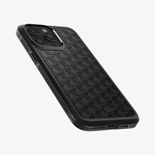 Spigen Cryo Armor Back Cover Case Compatible with iPhone 15 Pro Max (TPU + Poly Carbonate | Cryo Red)