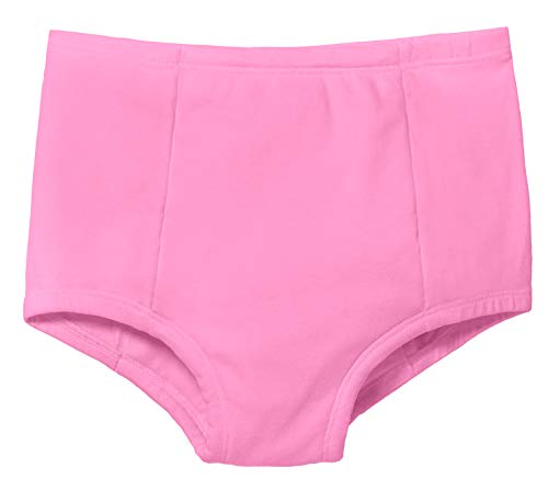 Image of City Threads Boys & Girls Training Underwear Pants Panties Underpants for Potty Training Kids Toddlers - All Cotton For Sensitive Skins SPD Sensory Friendly Clothing, Bubblegum, 18 /24m