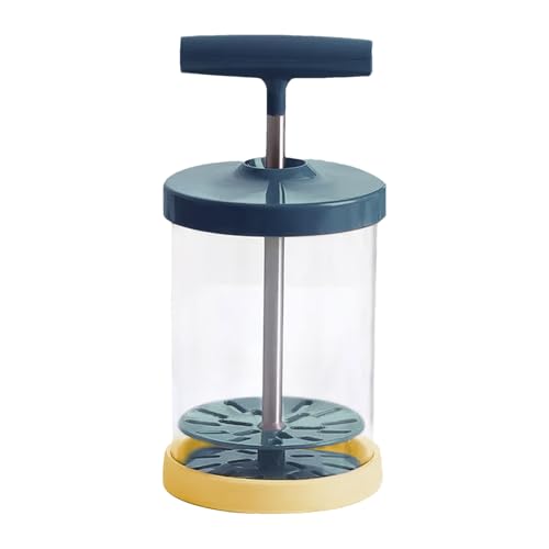 Máquina para hacer crema betida manual: diseño de bomba manual de acero inoxidable, agarre cómodo y ergonómico, herramienta fácil para batir crema de bricolaje de 3,46 x 7,09 pulgadas, accesorio compa Máquina para hacer crema betida manual: diseño de bomba manual de acero inoxidable, agarre cómodo y ergonómico, herramienta fácil para batir crema de bricolaje de 3,46 x 7,09 pulgadas, accesorio compa