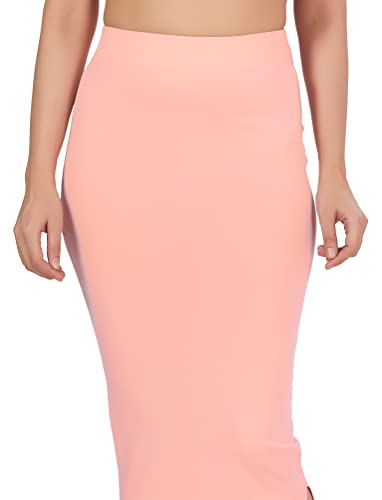 Image of Studio Shringaar Women's Pure Cotton Stretchable Saree Shapewear Petticoat