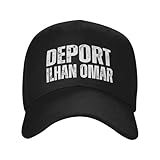 Deport Ilhan Omar Hat Tucker Hat Baseball Cap Adjustable Z0Y86 Black