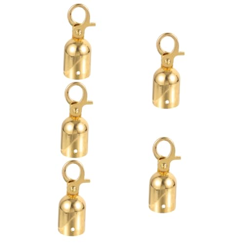 GARVALON 5pcs Rope Hook Rope End Cap Hook Stopper Cord Ends Long-Lasting Design