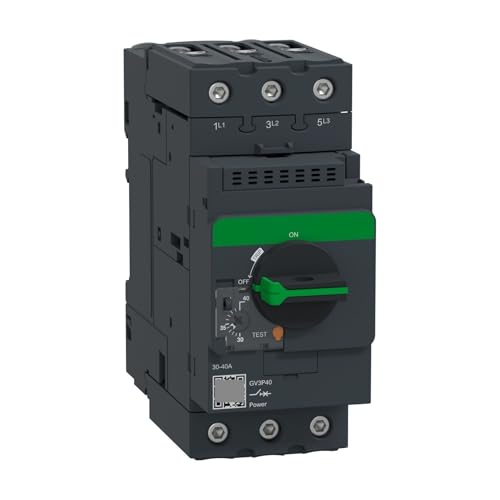 Disjoncteur de moteur triphase GV3P13 commande bouton poussoir - 2