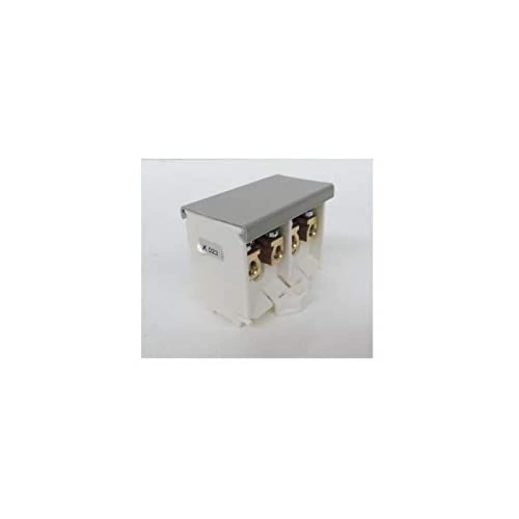 Hager K024 bloc connexion 2 pôles de répartition pour rails