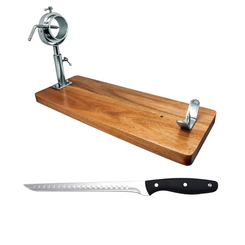 NERTHUS FIJ 954 Jamonero Cabezal Giratorio telescópico con Cuchillo Jamonero