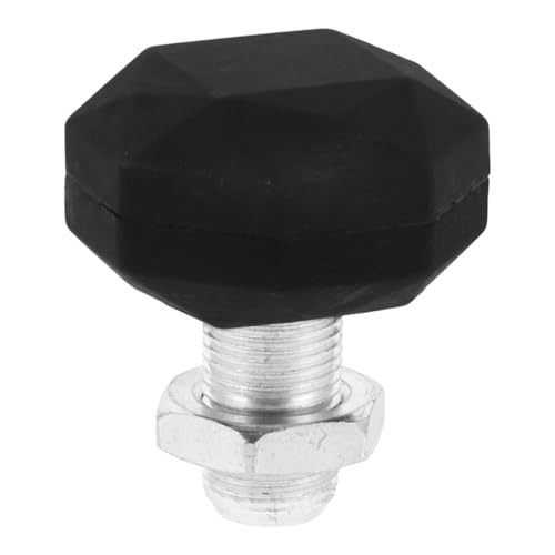 POPETPOP Skate Toe Guard Replacement Toe Stoppers for Roller Skates Rubber Stainless Steel Material