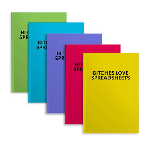 Image of 5 PCS Notebook Journal, Notebooks for Work, Note Taking Writing Funny Office Accessories Gag Gifts for Boss Coworker Manager Mentor Birhtday Graduation Friendship 5.7 x 8.3 Inches 40 Sheets