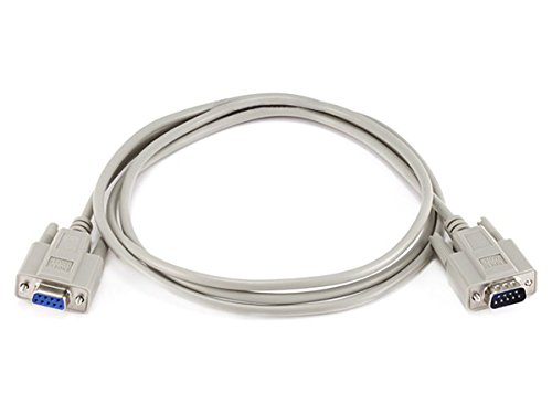 Monoprice 100475 6-Feet Null Modem DB9 M/F Molded Cable (100475)