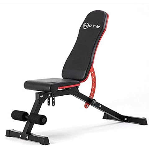 HyGYM Adjustable Power Weight Bench for Weightlifting and Home Strength Training Cover