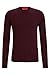 Produktbild HUGO Herren San Cedric-m1 Knitted Sweater, Dark Red604, L EU