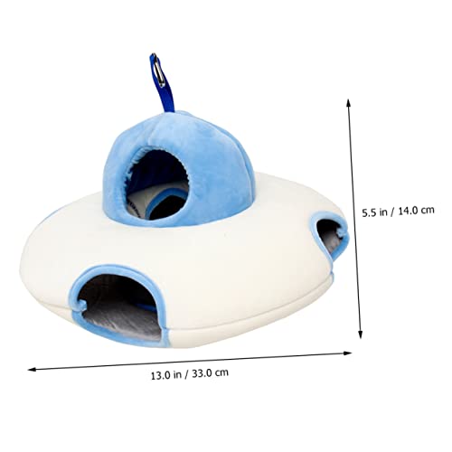 Balacoo 2 Pçs Ninho De Hamster Para Animais De Estimação Hamster Rede Planador De Açúcar Cama De Red