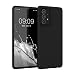 Produktbild kwmobile Hülle kompatibel mit Samsung Galaxy A52 / A52 5G / A52s 5G Hülle - weiches TPU Silikon Case - Cover geeignet für kabelloses Laden - Schwarz matt