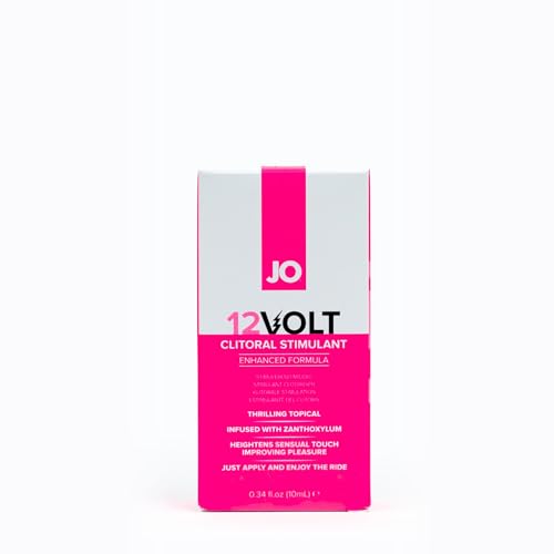 JO 12-Volt Clitoral Serum Buzzing Clitoral Gel for Women Tingling Stimulation & Arousal 10 mL