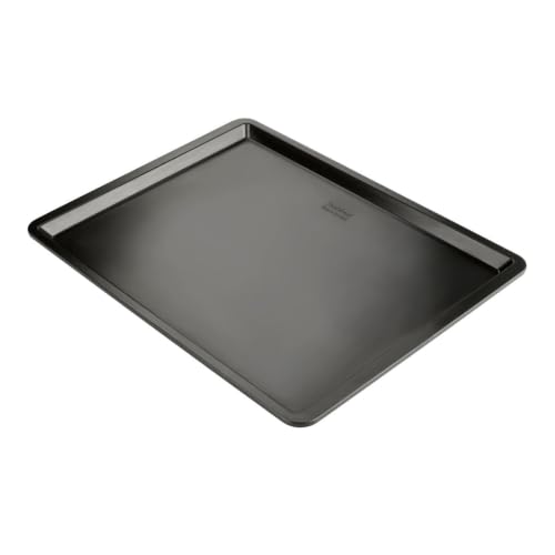 Zenker Black Metallic Back- und Plätzchenblech aus Stahlblech 42 x 32 cm