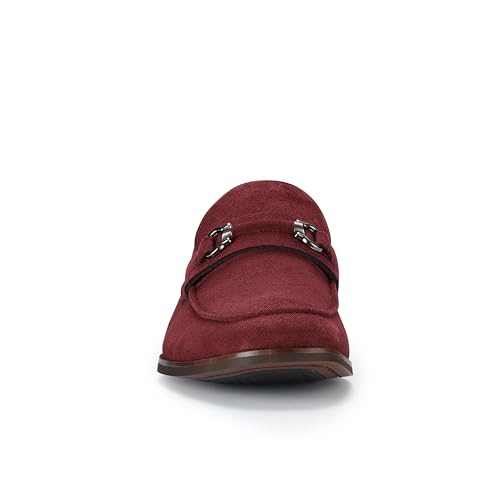 Image of Ferro Aldo Men's Premium Moc Toe Loafers | Casual & Dress Styles with Tassels & Horsebit Buckles