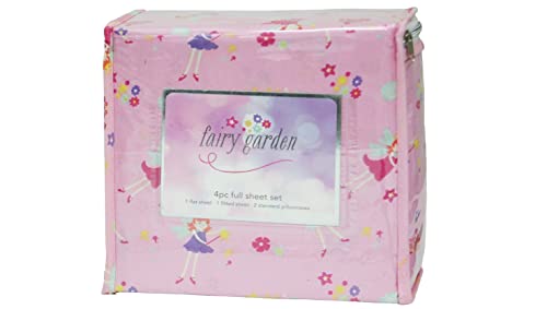 LITTLE CELEBRITY Full Sheets Set Kids Boys/Girls, Bed Sheets Kids, Cute Bed Sheet, Includes Flat, Fitted and 2 Pillowcases, 4 Piece