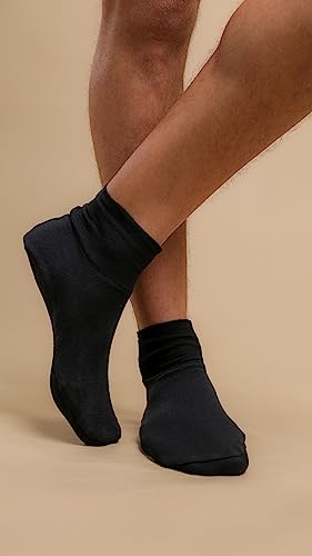 Image of Cottonique Latex-Free Adult Booties made from 100% Organic Cotton (2 pairs /pack)