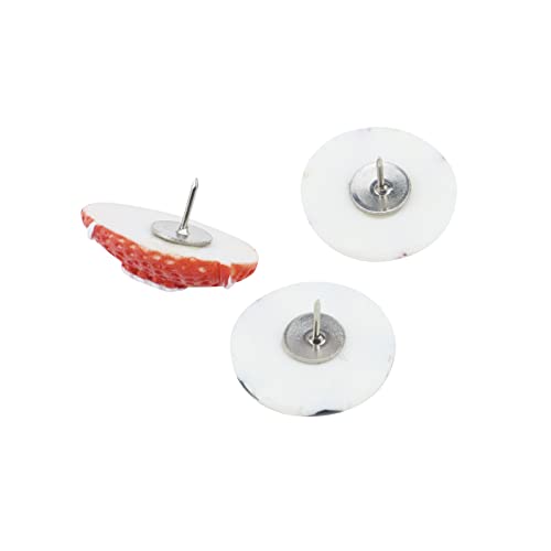 Hngson Sports Push Pins Decorative Pushpins Resin Push Pin Thumb Tacks Thumbnails 9Pcs(Shape:football,Rugby,Baseball) #TOP3