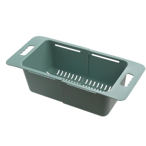 拡張可能なフルーツストレーナー:15.7~20.5インチ 拡張可能なシンクとフードドレンバスケット | 格納式野菜ストレーナーとパスタストレーナー | シンクディッシュ乾燥ラック