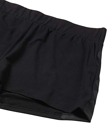 Shorts Letter Back II, Fila, Feminino, Preto/Preto, G