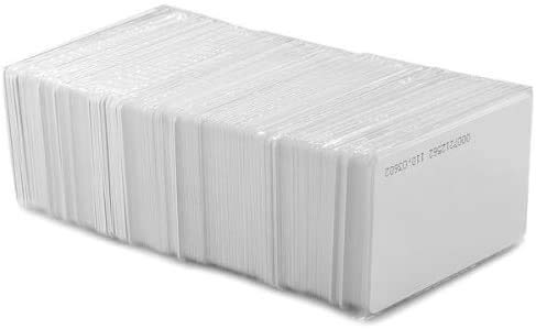 NAVKAR SYSTEMS Set of 100 LF RFID Proximity Thin Smart Cards for TIME ATTENDANCE OR Access Control System Having RFID