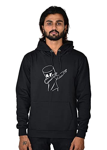 Image of Unisex Cotton Hooded Hoodies (Black Dancemello - S)