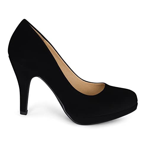 STYLISH S SAGE - Women's Classic Round Toe Platform High Heel Dress Pumps2