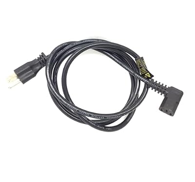 Right Angle Power Cord 10FT – Heavy Duty 16AWG AC Power Cable, Heat-Resistant & Flexible – Treadmill, Elliptical, Fitness Equipment Replacement