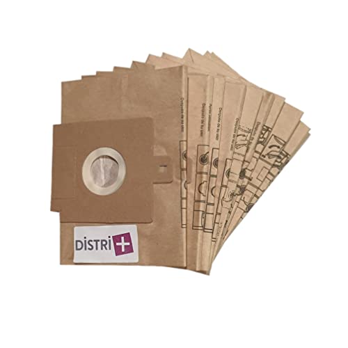 Sac Aspirateur Compatible AEG GR51 – Pochette de 10 Sacs Papier - vue 3