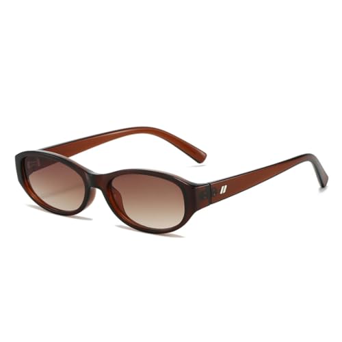 Lunettes de soleil vintage en métal UV400 pour hommes et femmes