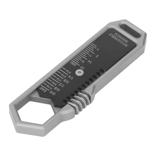 Yuecoom 9‑16mm Adjustable Mini Wrench, Alloy Steel Mini Wrench, Mighty Bar for Woodworking Garage