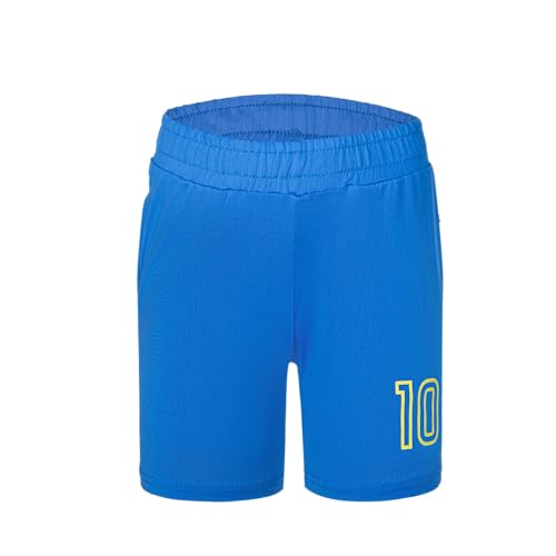 Image of Unisex Kids Soccer Jersey and Shorts Kit 2-Piece Set Boys Girls Football Outfits for Little Athlete 2-14 Years