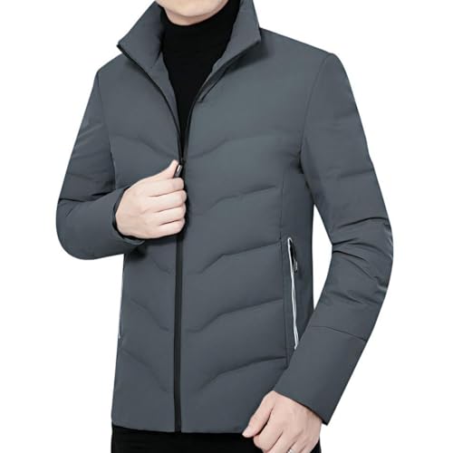 Chaqueta de plumón para hombre para viajes de invierno y paseos de montaña confortables