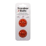 Sneaker Balls Odor-Fighting Shoe Fresheners, Eliminates Unpleasant Smells, Perfect For Sneakers, Gym Bags, Gear Bags, Drawers, Lockers, And More!, Basketball, 2 Pack