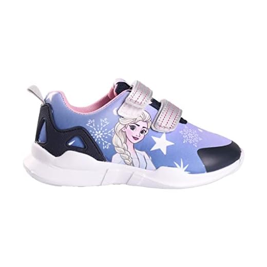 CERDÁ LIFE'S LITTLE MOMENTS Niñas, Deportivas Suela Ligera Frozen-Licencia Oficial Disney