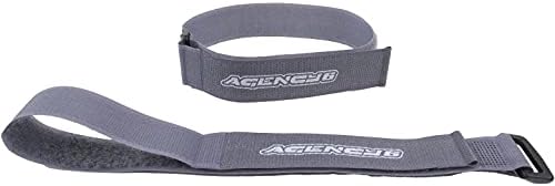 AGENCY 6 Utility Cinch Strap - Heavy Duty Organization for Garage, Vehicles, Outdoors - Durable and Reusable - Proudly Made in The USA with US Materials (Grey) image 4