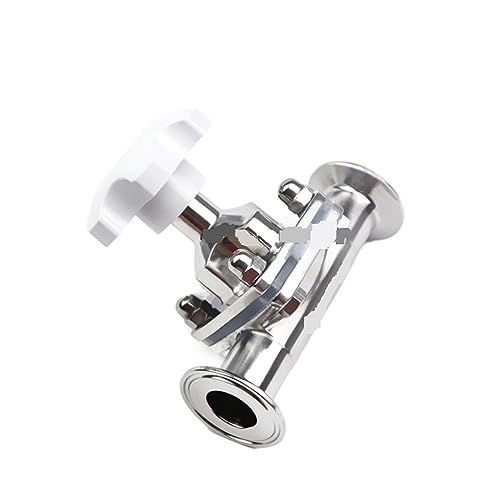 Vanne à membrane en acier inoxydable durable pour brassage de bière